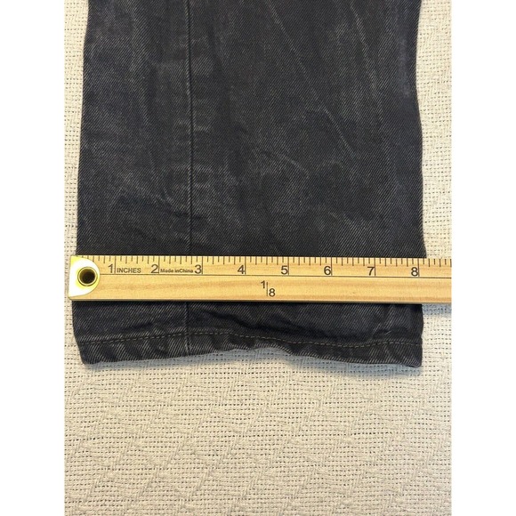 Levis 501 Jeans Mens Size 34 X 34 Black Label Straight Leg Dark Blue 32 X 31 1/2 - Picture 12 of 16